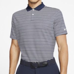 Nike Men’s Dry Victory Stripe Golf Polo Navy